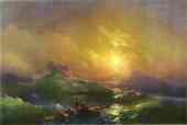 Ivan Aivazovsky. The Tenth Wave.