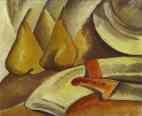 Georges Braque. Serviette, couteau et pores.