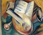 Georges Braque. Still Life with Musical Instruments.