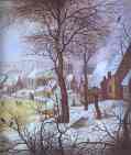 Pieter Brueghel the Younger. Winter Landscape.