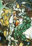Marc Chagall. Adam and Eve.
