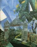 Marc Chagall. Cemetery Gates.