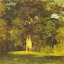 Isaac Levitan. Oak.