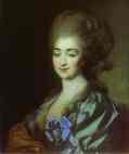 Dmitry Levitzky. Portrait of Princess P. N. Repnina.
