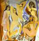 Pablo Picasso. Les Demoiselles d'Avignon.