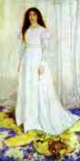 James Abbott McNeill Whistler. Symphony in White No. 1: The White Girl.